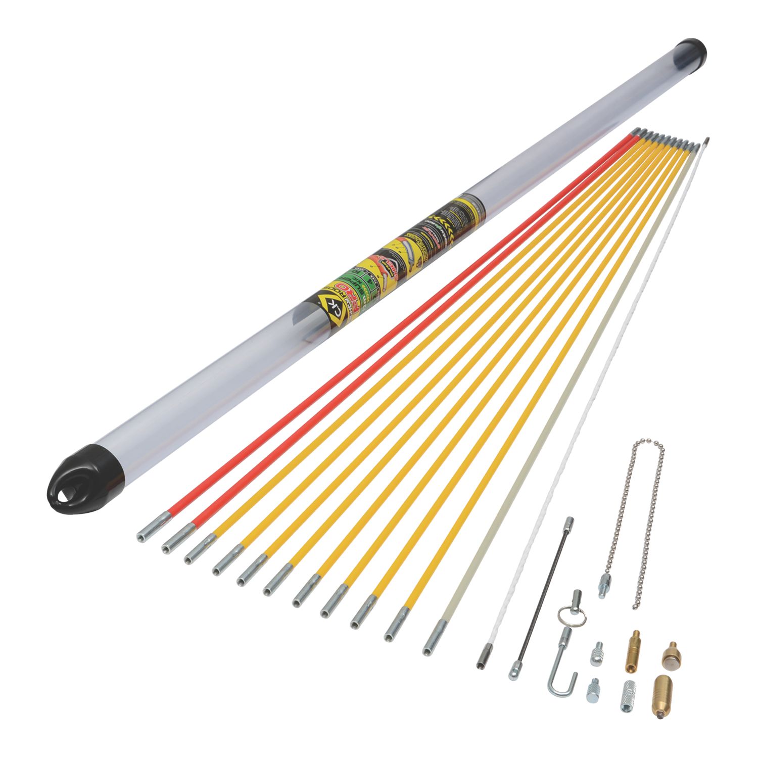 C.K MightyRod Pro Cable Rod Super Set 12m 22 Pieces (9351X)