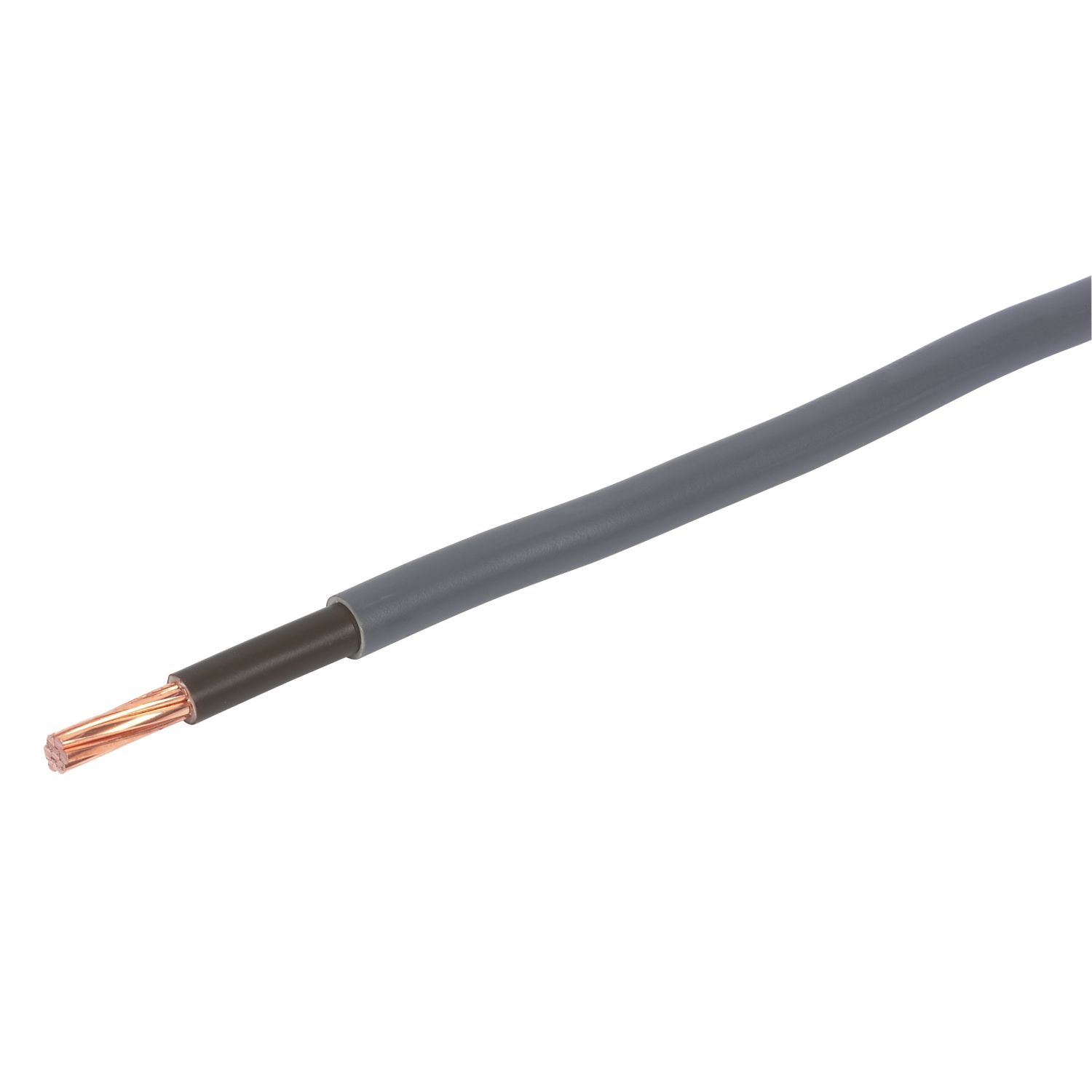 Prysmian 6181Y Grey 1-Core 25mm² Meter Tails Cable 5m Coil (93536)