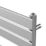 Flomasta Flat Bar 1600mm x 500mm 1436BTU Chrome Vertical Designer Radiator