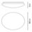 LAP Dea LED Bathroom Ceiling Light 4000K White 8W 1000lm