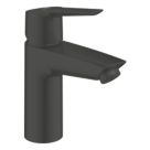 Refurb Grohe Start Matt Black 165mm Standard Lever Mono Basin Mixer Tap