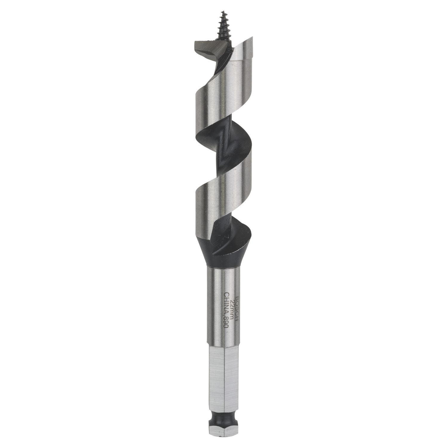 Bosch Spur Hex Shank Auger Wood Drill Bit 22mm x 160mm (935FW)