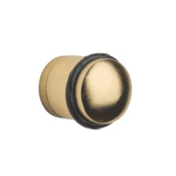 Security Solutions Cylinder Door Stop 31 x 37.5mm Brushed Brass