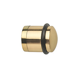 Security Solutions Cylinder Door Stop 31 x 37.5mm Brushed Brass