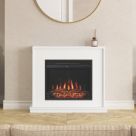 Be Modern Farleigh Electric Fire Suite White 966mm x 250mm x 803mm