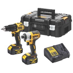 Refurb DeWalt DCK2060M2T-SFGB 18V 2 x 4.0Ah Li-Ion XR Brushless Cordless Twin Pack