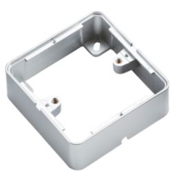 Knightsbridge 1-Gang Grey Surface Box Spacer 32mm