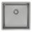 Carysil SR1012 1 Bowl Stainless Steel Kitchen Sink 450mm x 440mm