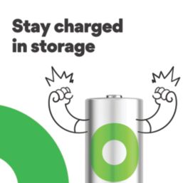 GP Batteries Recyko Rechargeable D 1.2V Ni-MH Batteries 2 Pack