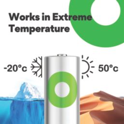 GP Batteries Recyko Rechargeable D 1.2V Ni-MH Batteries 2 Pack