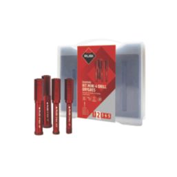 Rubi Drygres 4Drill 5939 Dry Cut Diamond Bit Set 4 Pcs Screwfix