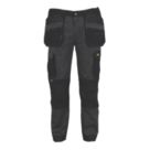 DEWALT Albany Work Trousers Black 36" W 31" L