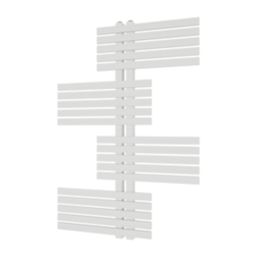 Ximax Geoffrey 940mm x 650mm 1297BTU White Vertical Towel Radiator