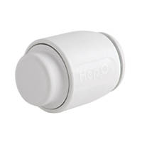 Hep2O  Plastic Push-Fit Stop End 22mm