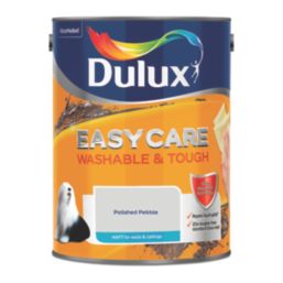Dulux EasyCare Washable & Tough 5Ltr Polished Pebble Matt Emulsion  Paint