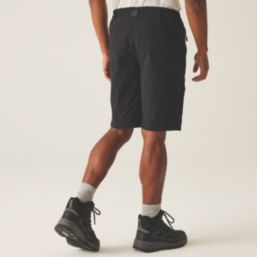 Regatta Highton II Long Stretch Shorts Black 42" W