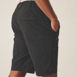 Regatta Highton II Long Stretch Shorts Black 42" W