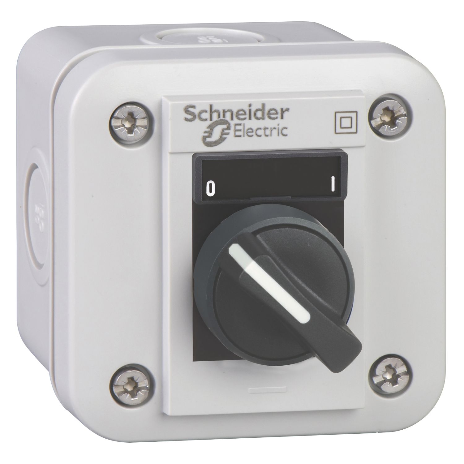 Schneider Electric XALE1345 250A Double Pole Push-Button Complete Control Station with Selector Switch NO/NC (936HV)