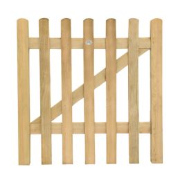 Forest Ultima Pale Garden Gate 900mm x 900mm Natural Timber
