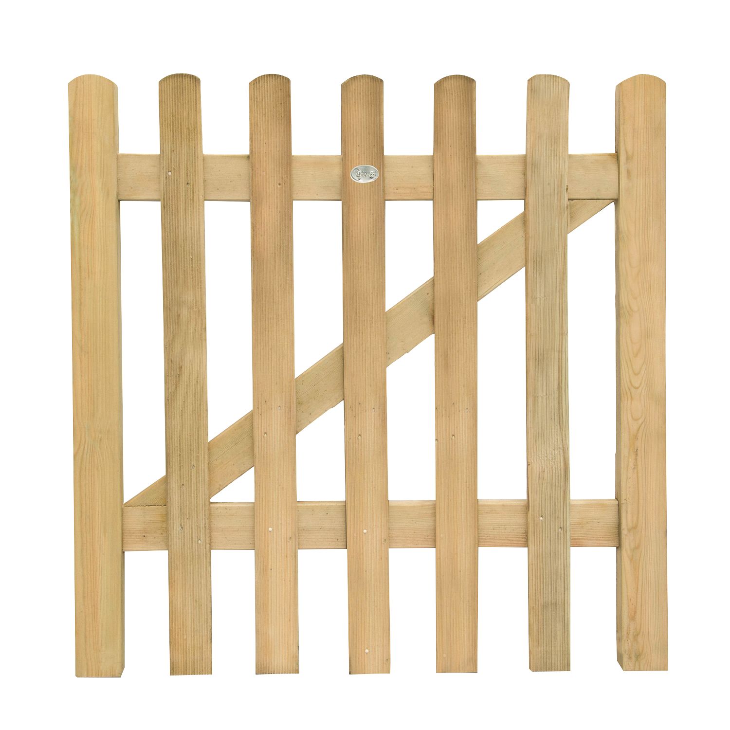Forest Ultima Pale Garden Gate 900mm x 900mm Natural Timber (936JG)