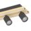 Eglo Gesteira LED 4-Light Spotlight Black & Brown 33W 2300lm