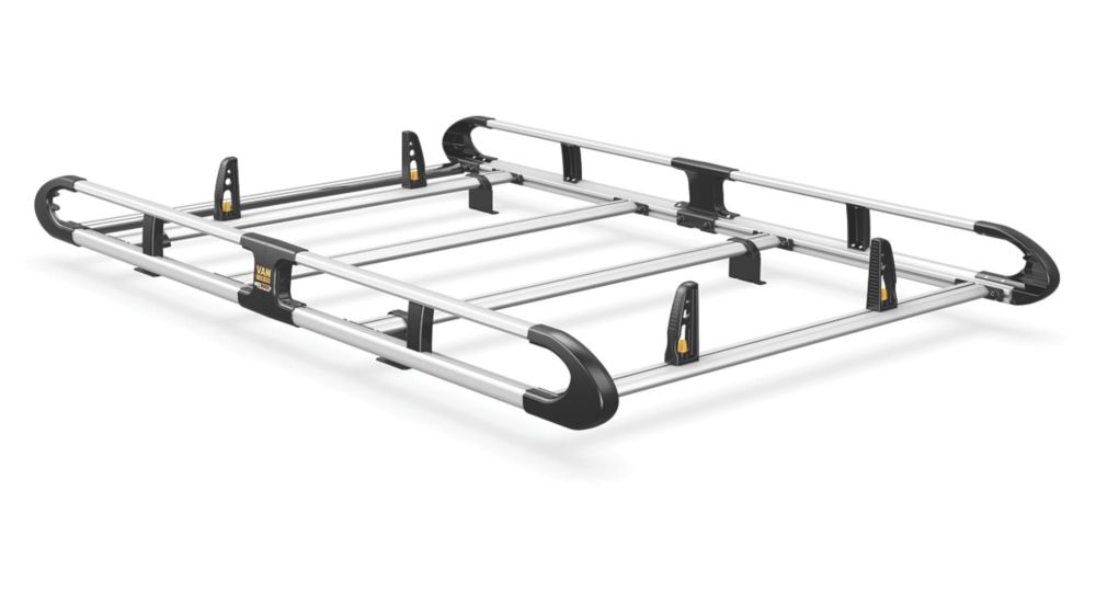 Van Guard  Renault Kangoo 2009 on Roof Rack - 4-bar ULTIRack+ L1 H1 Twin Door