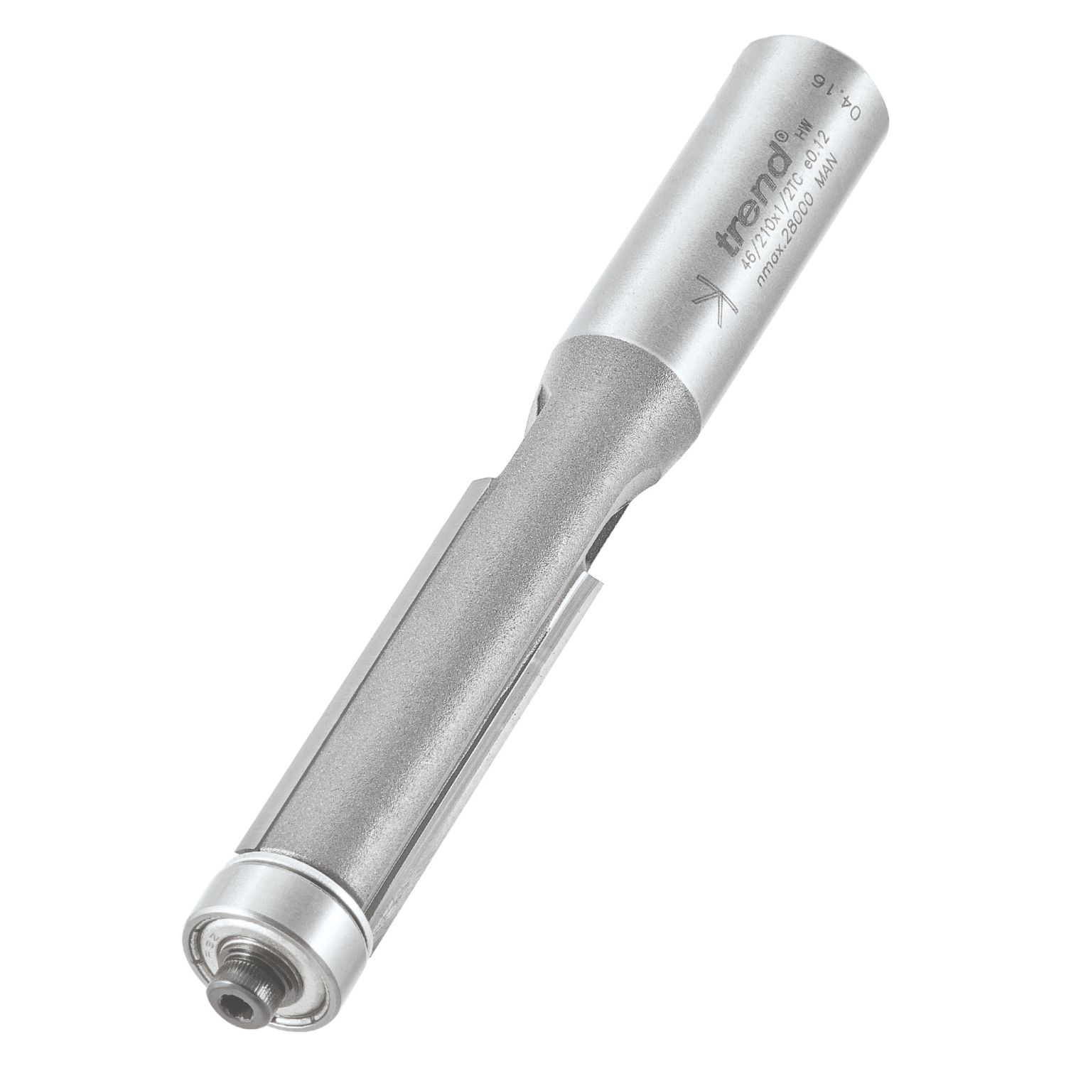 Trend 46/210X1/2TC 1/2" Straight Router Cutter 12.7mm x 38mm (936PX)
