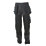 DeWalt Memphis Work Trousers Grey/Black 32" W 29" L
