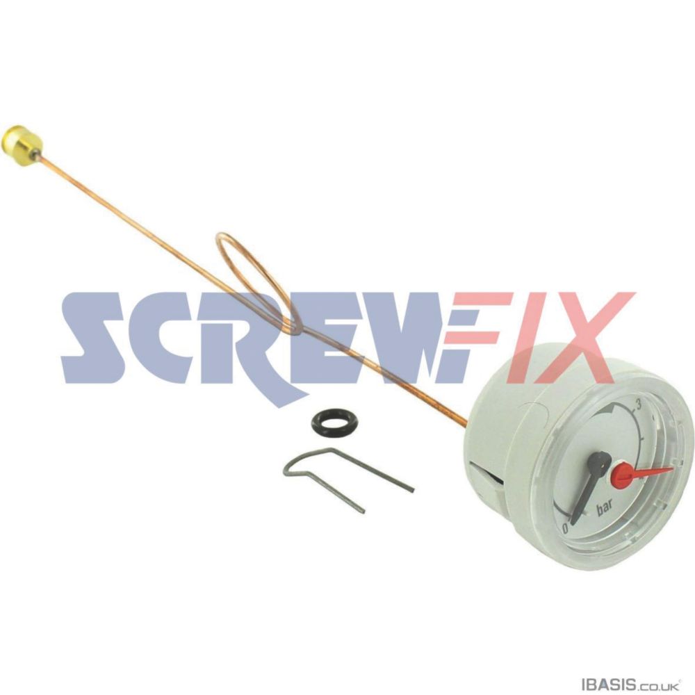 Worcester Bosch 87161423980 Pressure Gauge Screwfix