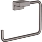 Hansgrohe AddStoris Towel Ring Brushed Black Chrome
