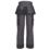 Regatta Infiltrate Stretch Trousers Iron/Black 46" W 32" L