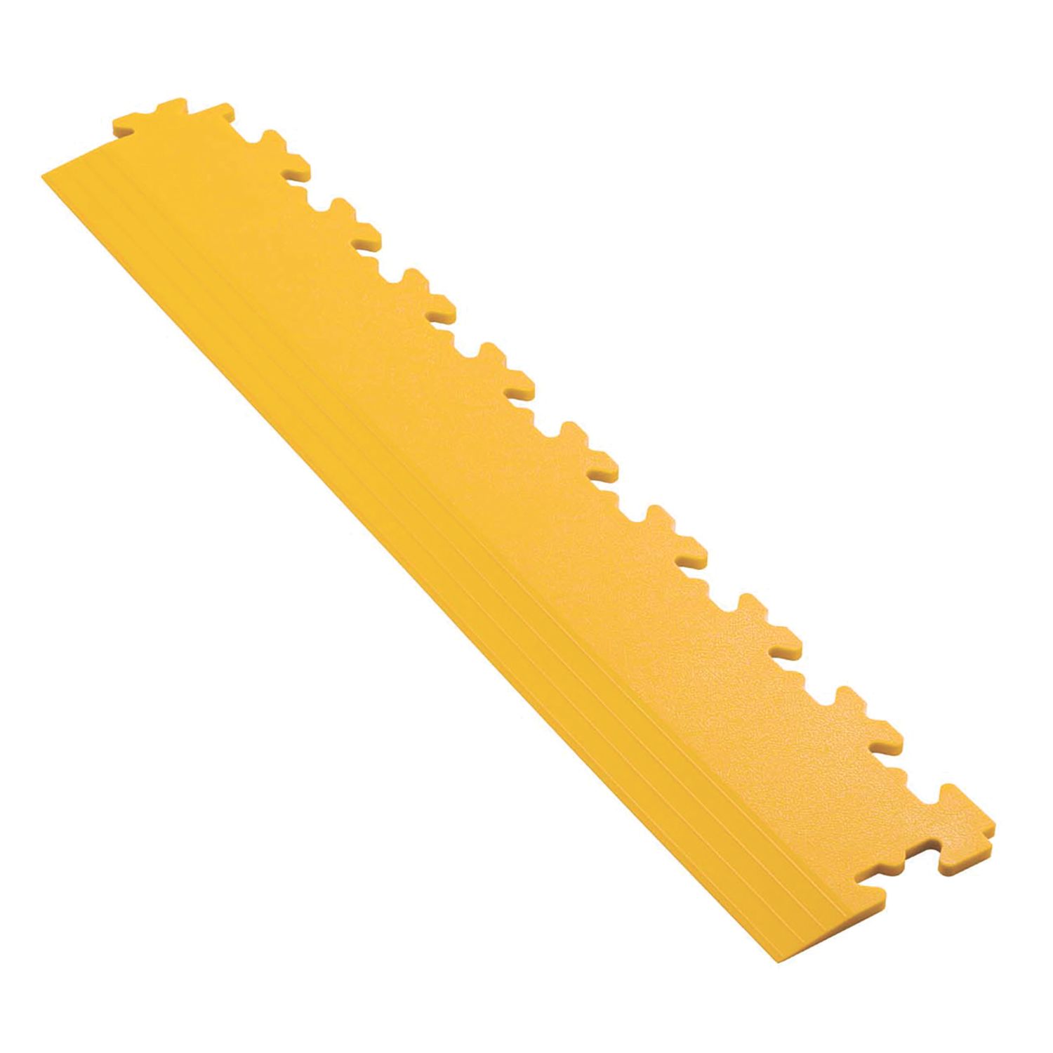 Ecotile ESD X-Joint 5mm Interlocking Ramp Edges Yellow 497mm x 90mm 2 Pack (936YU)