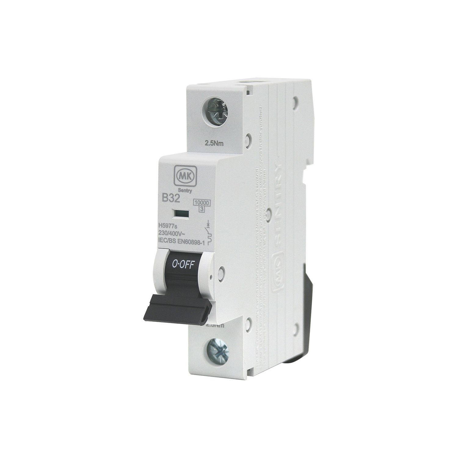 MK Sentry 32A SP B Curve 3-Phase MCB (936YW)