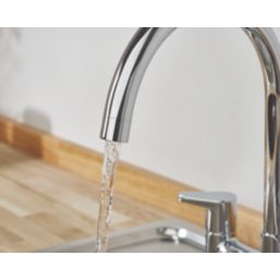 Bristan QST DSM C Quest Surface Mounted Deck Sink Mixer Kitchen Tap Chrome