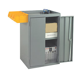 Barton Grey Tool Storage Cabinet 600mm x 500mm x 930mm
