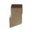 FloPlast  Square Downpipe Shoe Brown 65mm