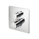 Ideal Standard Easybox Slim Concealed Single Outlet Thermostatic Chrome Mixer Shower Valve