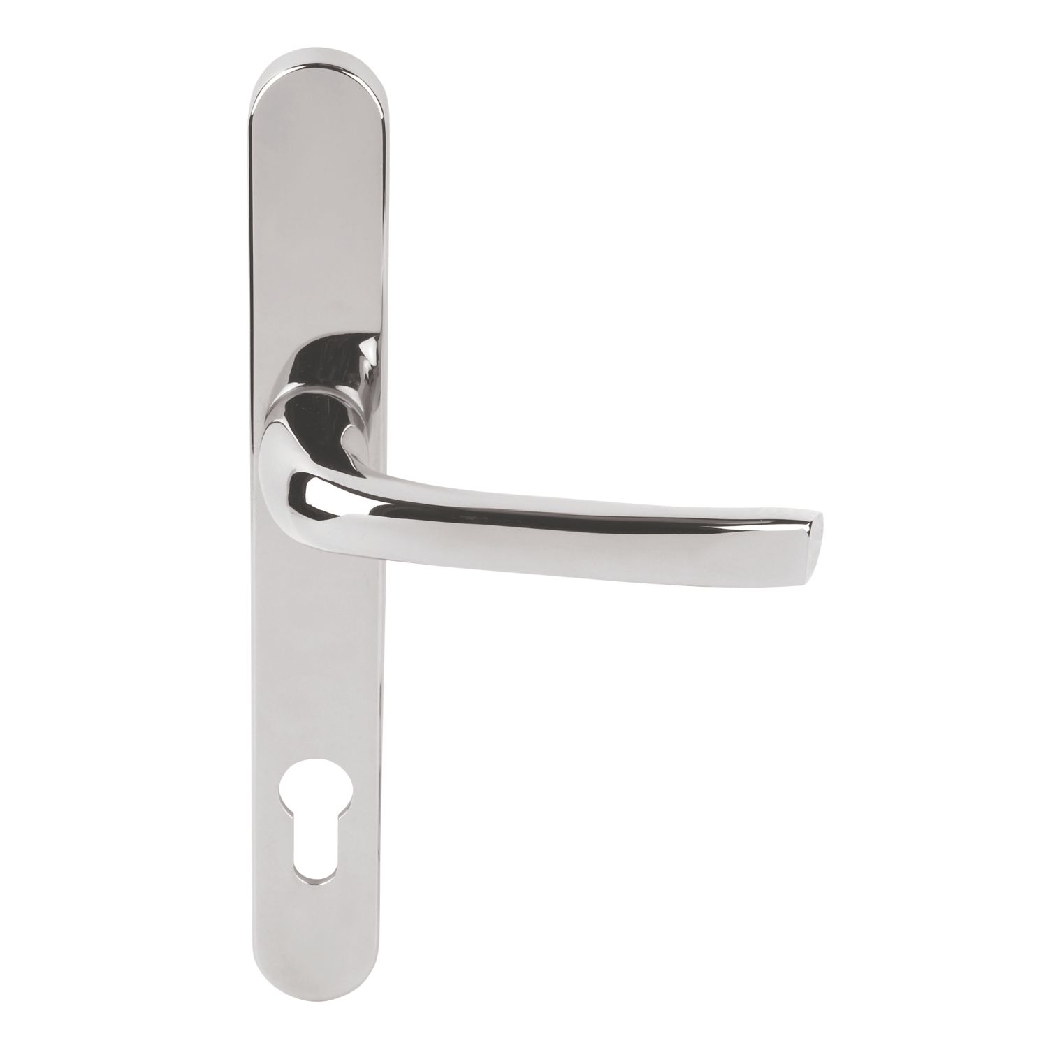 Mila ProLinea Lever Door Handles Type B Pair Polished Chrome (9379G)