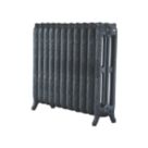 Arroll 760mm x 914mm 5405BTU Pewter Cast Iron 3 Column Radiator