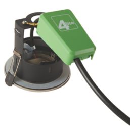 4lite  Fixed  Fire Rated LED Smart Downlights Chrome 5W 345lm 6 Pack