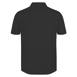 Regatta Honestly Made Polo Shirt Black XX Large 50" Chest