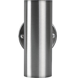 Luceco  Outdoor LED Up & Down Wall Light  Stainless Steel 8W 500lm