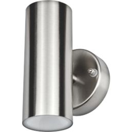 Luceco  Outdoor LED Up & Down Wall Light  Stainless Steel 8W 500lm