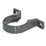 FloPlast Solvent Weld Pipe Clip Anthracite Grey 32mm 20 Pack