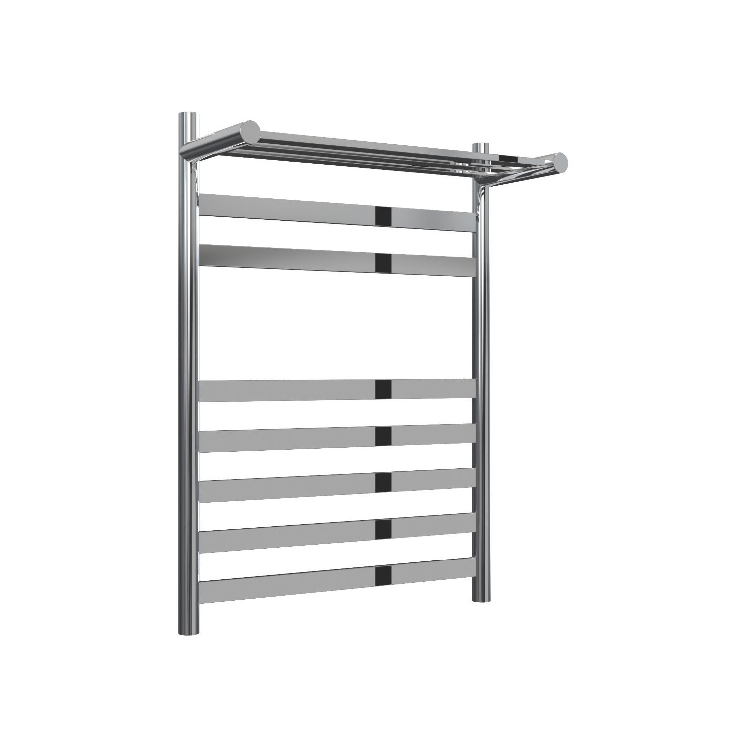 Reina 720mm x 530mm 843BTU Stainless Steel Flat Designer Towel Radiator (937LG)