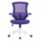 Nautilus Designs Luna Medium Back Task/Operator Chair Purple