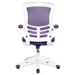 Nautilus Designs Luna Medium Back Task/Operator Chair Purple