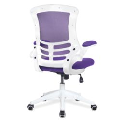 Nautilus Designs Luna Medium Back Task/Operator Chair Purple