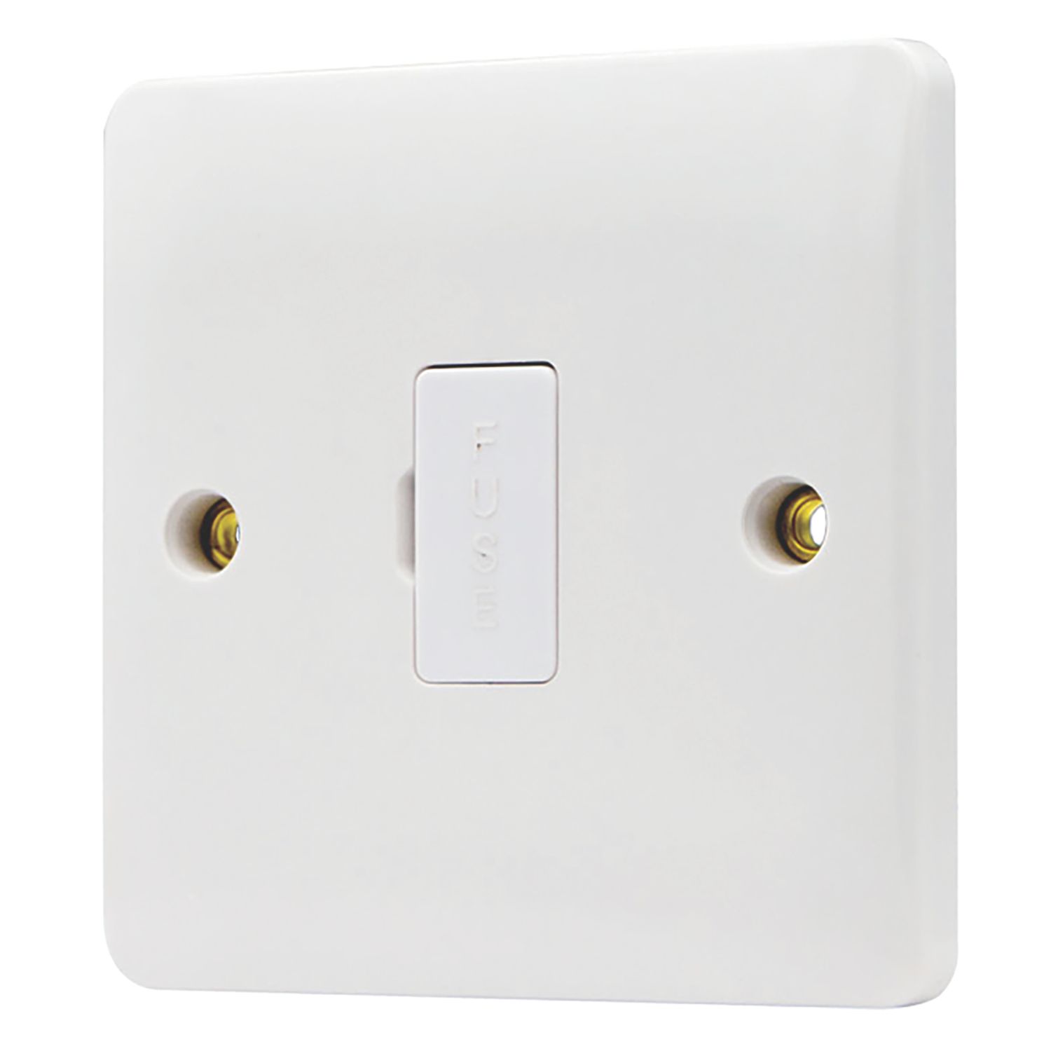 Vimark Pro 13A Unswitched Fused Spur White (937PV)