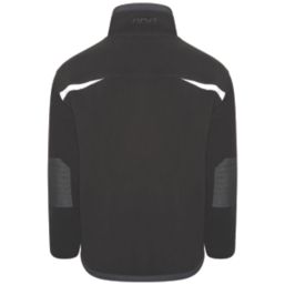 JCB Trade 1/4 Zip Tech Fleece Black X Large 46-48" Chest